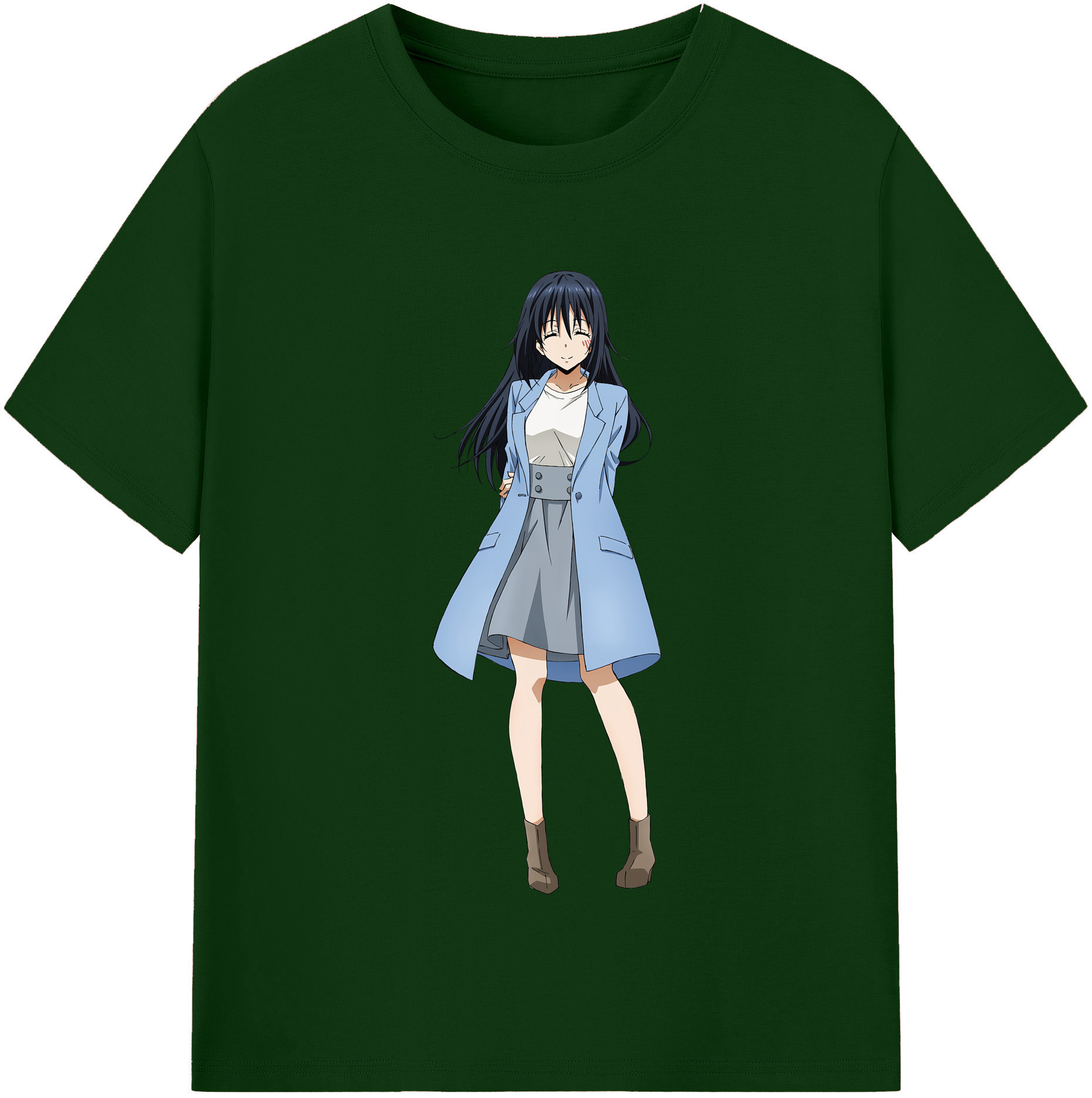 （画像用） 転スラ Regarding Reincarnated to Slime 綿100％半袖Tシャツ（フロントプリント）